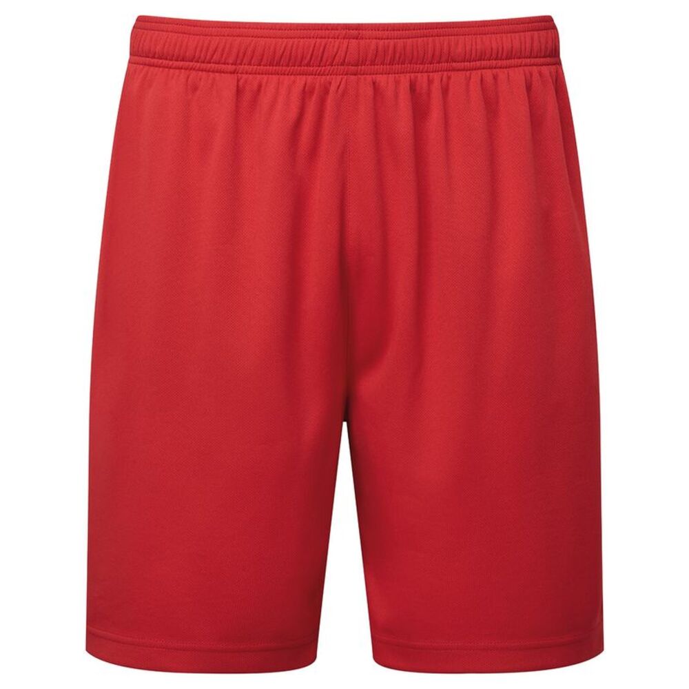 TriDri Unisex Adult Ion-Charge Performance Shorts / Fire Red